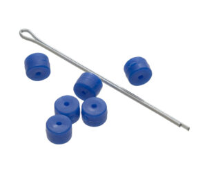 October Mountain Turbo Button 2.0 Blue 5 pk.