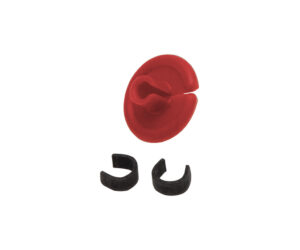October Mountain String Love 2.0 Kisser Button Red 25 pk.