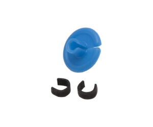 October Mountain String Love 2.0 Kisser Button Blue 25 pk.
