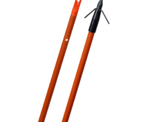 Fin Finder Raider Bowfishing Arrow Orange with Typhoon Point