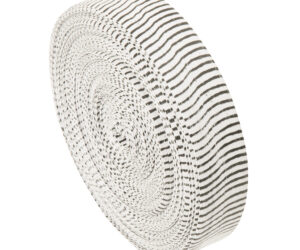 October Mountain VIBE String Silencers White/Black 85 ft.