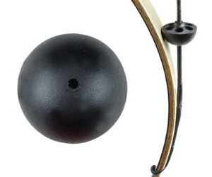 Pine Ridge Brush Buttons Black 2 pk.