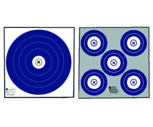 Maple Leaf Target Face NFAA Double Sided Indoor 100 pk.