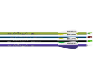 Easton Genesis Arrows Purple/Black/Teal/Green 1820 3 in. Vanes 72 pk.