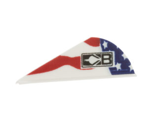 Bohning Blazer Vanes American Flag 100 pk.