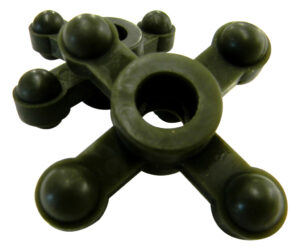 BowJax MaxJax Dampener Black 5/8-1 in. 2 pk.
