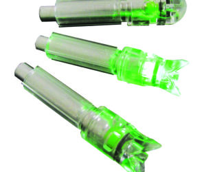 GWS Lighted Crossbow Nocks Green 3 pk.