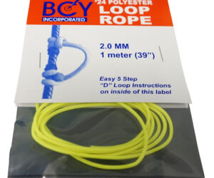 BCY 24 D-Loop Material Neon Yellow 1m
