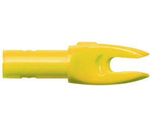 Easton 6mm H Nocks Yellow 12 pk.