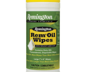 Remington Rem Oil 60 ct. Pop Top Canister Wipes