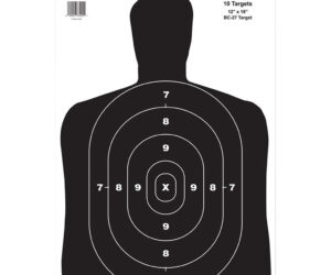Birchwood Casey EZE-Scorer Target BC-27 Silhouette 12x18 in. 10 pk.