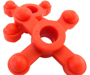 BowJax MaxJax Dampener Red 5/8-1 in. 2 pk.