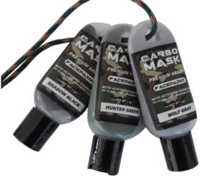 Carbo Mask Facepaint Black/Green/Grey 1 oz. 3 pk.