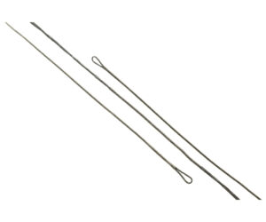 J and D Teardrop Bowstring Black B50 41 in. 16 Strand