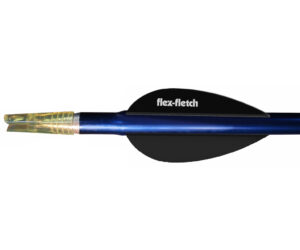Flex Fletch FFP Vanes Black 2 in. 100 pk.