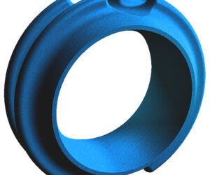 G5 Meta Pro Peep Blue Large Hunter 1/4 in.