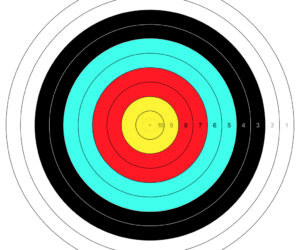 Maple Leaf Target Face Waterproof 122 cm. 15 pk.