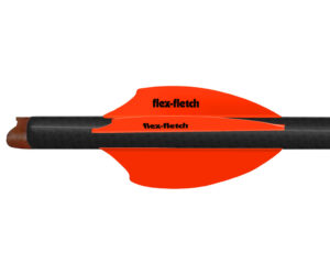 Flex Fletch SK2 Vanes Blaze Orange 2 in. 100 pk.