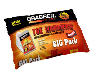 Grabber Toe Warmers 8 pr. 8 pk.