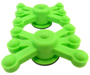 BowJax MonsterJax Limb Dampeners Solid Limb Neon Green 2 pk.