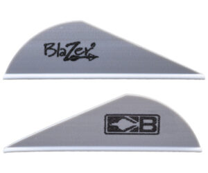 Bohning Blazer Vanes Silver 36 pk.