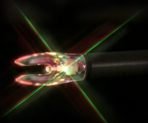 Nockturnal FIT Lighted Nocks Strobing Red/Green 3pk.