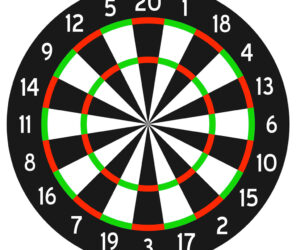 DuraMesh Archery Target Dartboard 25 in. x 32 in.