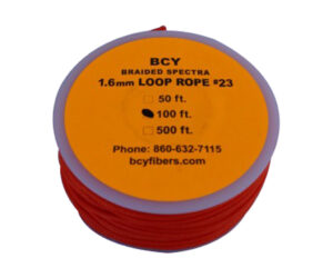 BCY 23 D-Loop Material Neon Orange 100 ft.