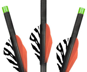 Lumenok Carbon Crossbow Bolts 22 in. Green Moon Nocks 3 pk.