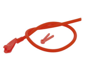 October Mountain In-Line Peep Red 3/16 in.