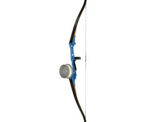Fin Finder Bank Runner Bowfishing Recurve Package with Drum Reel Package Blue 58 in. 35 lbs. RH