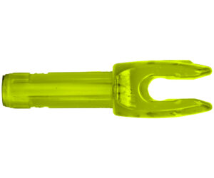 Easton 4mm MicroLite Nocks Lemon Lime 12 pk.