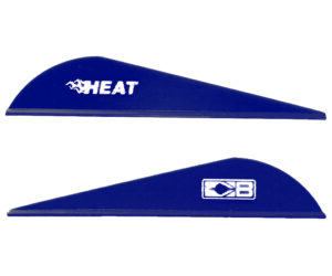 Bohning Heat Vanes Blue 36 pk.