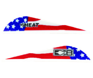 Bohning Heat Vanes American Flag 36 pk.