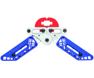 Pine Ridge Kwik Stand Bow Support White/Red/Blue