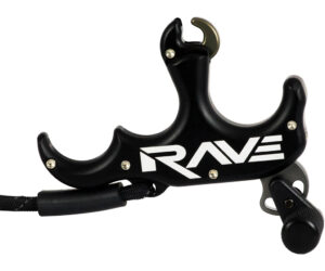 Tru Ball Rave Release 3 Finger Black