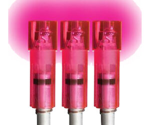 Lumenok Crossbow Nocks Pink Flat Gold Tip 3 pk.