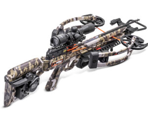 Wicked Ridge RDX 410 Crossbow Package ACUdraw Silent Peak XT Camo