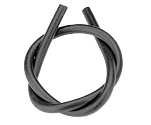 Pine Ridge Silicone Peep Tubing Black 3 ft.