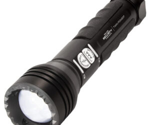 Police Security Long Throw Twin Power Flashlight 450 Lumen 1/4 mile beam