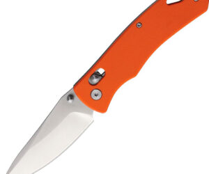 SZCO G10 Rolling Lock Stainless Folder Knife 4.25 in. Orange
