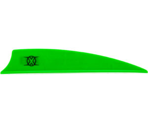 Bohning X Vanes Shield Cut 3 in. Neon Green 36 pk.