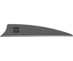 Bohning X Vanes Shield Cut 3 in. Silver 36 pk.