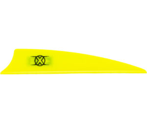 Bohning X Vanes Shield Cut 3 in. Neon Yellow 36 pk.