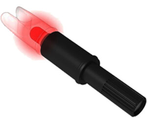 NAP Thunderglo Lighted Nocks Red Universal Fit 3 pk.