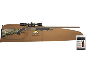 CVA Accura LR-X Muzzleloader Package 50 Cal/330 ELR 30 in. Brown/RT Hillside w/Scope