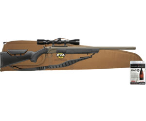 CVA Accura LR-X Muzzleloader Package 50 Cal/330 ELR 30 in. FDE/Black w/ Scope