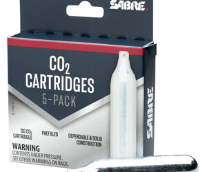 Sabre 12 g CO2 Cartridge 5ct