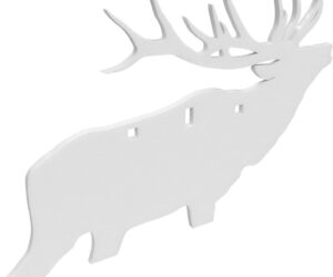 Birchwood Casey Ar500 Silhouette 3-Hole Elk 3/8"