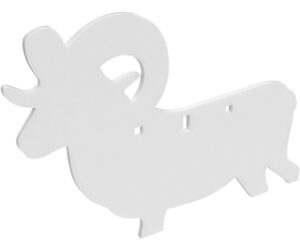 Birchwood Casey Ar500 Silhouette 3-Hole Ram 3/8"